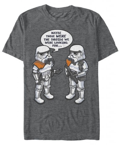 Star Wars Men's Classic Stormtroopers Those Were The Droids We Were Looking for Short Sleeve T-Shirt Gray $17.15 T-Shirts