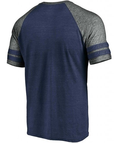 Men's Heathered Navy-Gray Houston Astros True Classics Diamond Legacy Tri-Blend Raglan T-shirt $25.19 T-Shirts