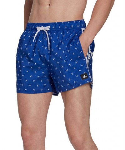 Men's Classics Quick-Dry Logo-Print 3" Swim Trunks Blue $21.01 Swimsuits