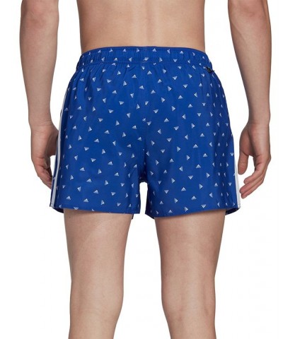 Men's Classics Quick-Dry Logo-Print 3" Swim Trunks Blue $21.01 Swimsuits