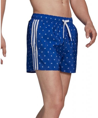 Men's Classics Quick-Dry Logo-Print 3" Swim Trunks Blue $21.01 Swimsuits