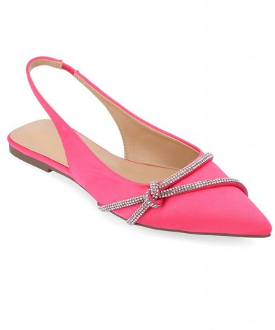 Women's Rebbel Slingback Flat Pink $39.95 Shoes