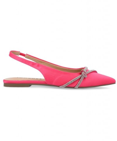 Women's Rebbel Slingback Flat Pink $39.95 Shoes