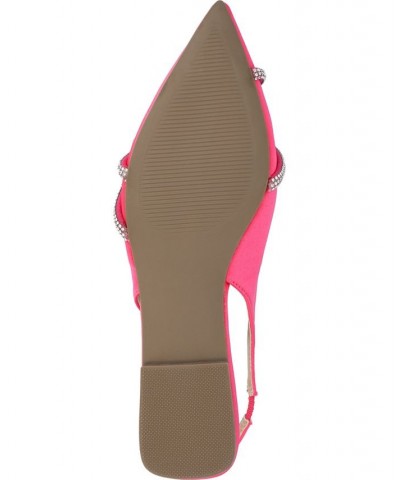 Women's Rebbel Slingback Flat Pink $39.95 Shoes