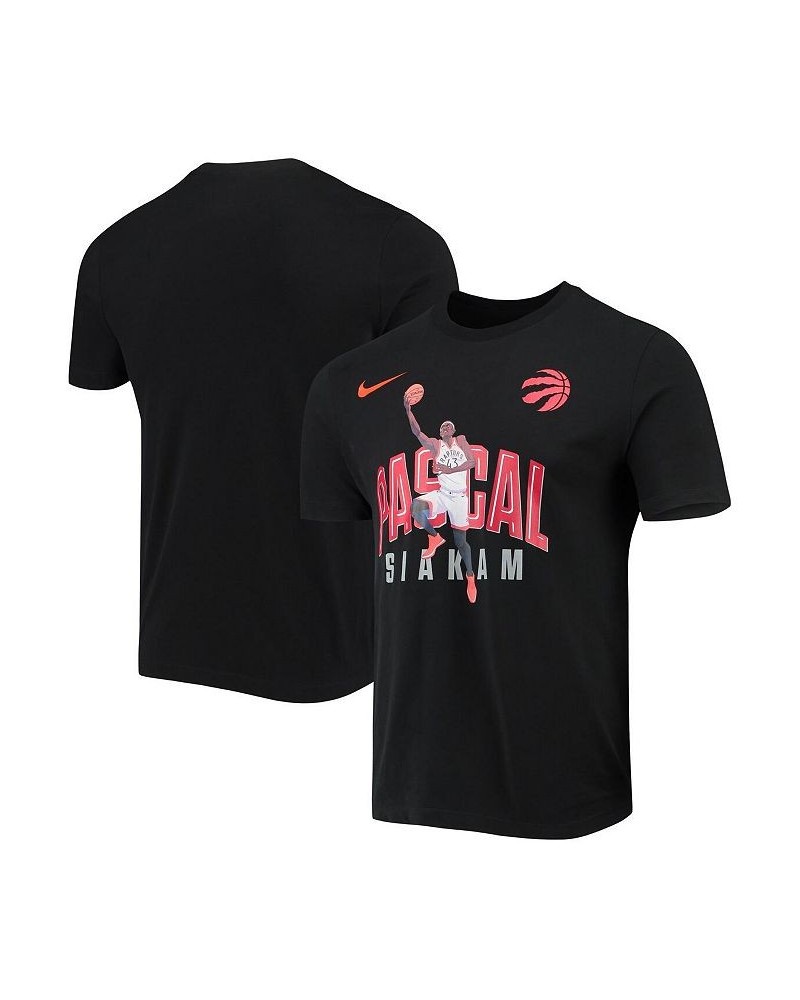 Men's Pascal Siakam Black Toronto Raptors Hero Performance T-shirt $14.76 T-Shirts