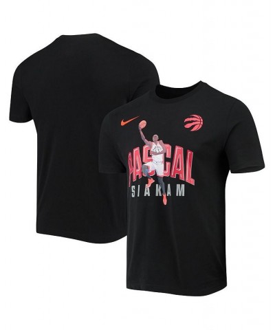 Men's Pascal Siakam Black Toronto Raptors Hero Performance T-shirt $14.76 T-Shirts