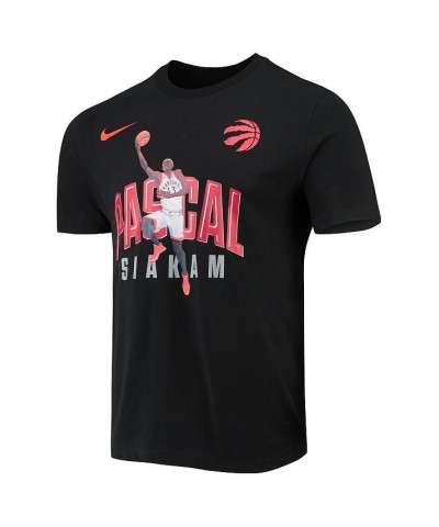 Men's Pascal Siakam Black Toronto Raptors Hero Performance T-shirt $14.76 T-Shirts