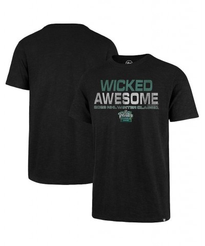 Men's Black 2023 NHL Winter Classic Wicked Awesome Scrum T-shirt $23.10 T-Shirts