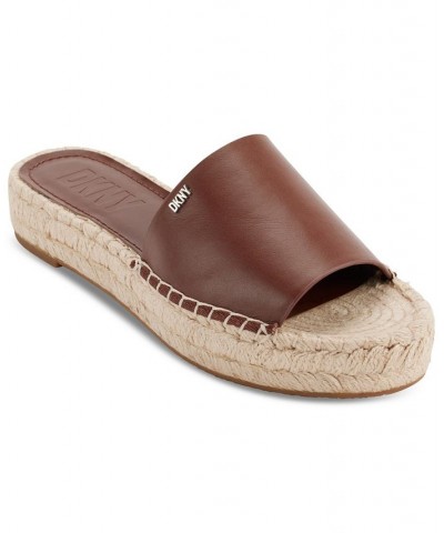 Women's Camillo Slip-On Espadrille Platform Slide Sandals PD02 $60.00 Shoes