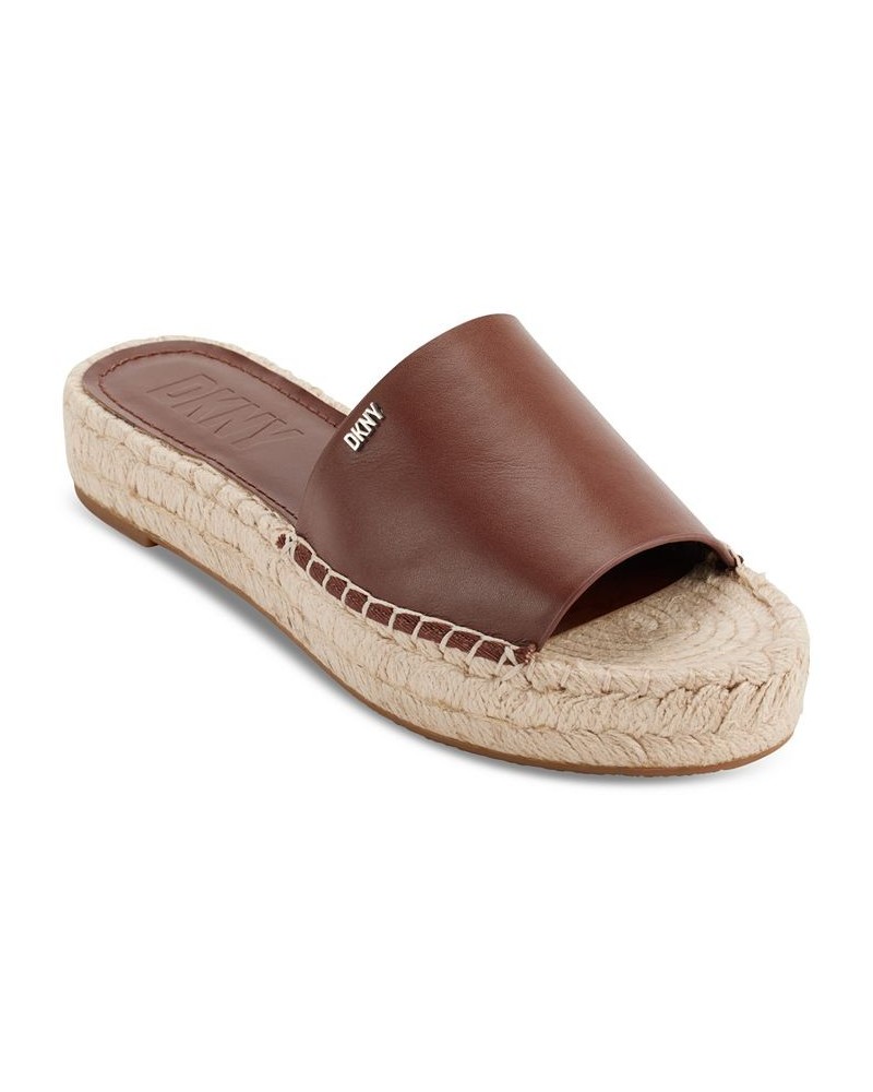 Women's Camillo Slip-On Espadrille Platform Slide Sandals PD02 $60.00 Shoes