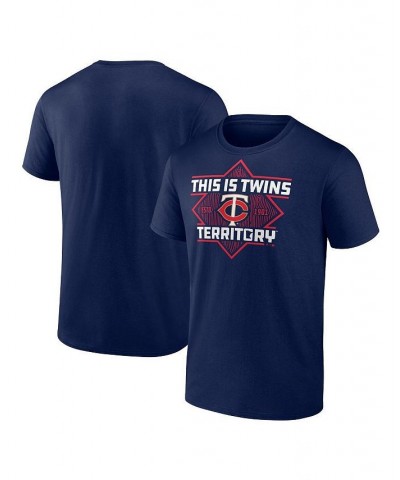 Men's Branded Navy Minnesota Twins Hometown Collection Territory T-shirt $16.80 T-Shirts