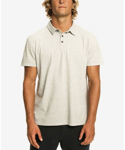 Quicksilver Men's Sunset Cruise Polo Shirt Gray $20.50 Polo Shirts