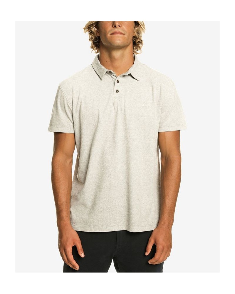 Quicksilver Men's Sunset Cruise Polo Shirt Gray $20.50 Polo Shirts