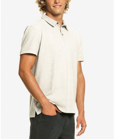 Quicksilver Men's Sunset Cruise Polo Shirt Gray $20.50 Polo Shirts