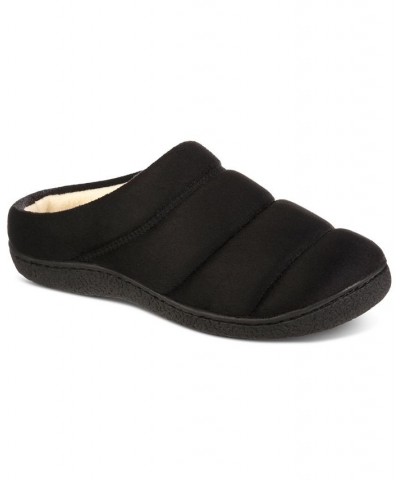 Men's Rory Hoodback Puffer Slipper Black $14.28 Shoes