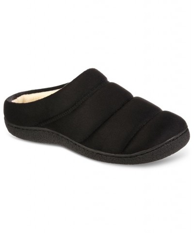 Men's Rory Hoodback Puffer Slipper Black $14.28 Shoes