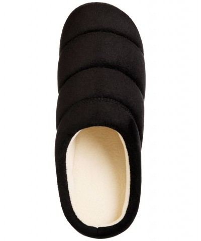 Men's Rory Hoodback Puffer Slipper Black $14.28 Shoes