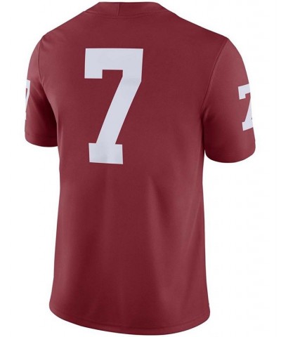 Men's 7 Crimson Oklahoma Sooners Team Game Jersey $52.90 Jersey