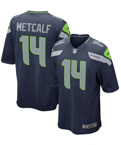 Men's Seattle Seahawks DK Metcalf Navy Game Player Jersey $47.58 Jersey