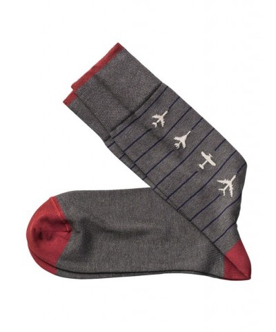 Airplanes Socks Blue $11.70 Socks