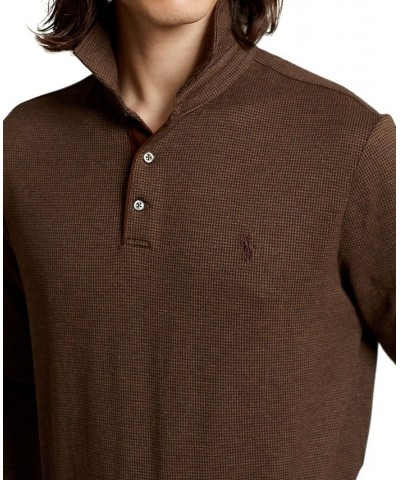 Men's Custom Slim Fit Jersey Popover Shirt Multi $29.96 Polo Shirts