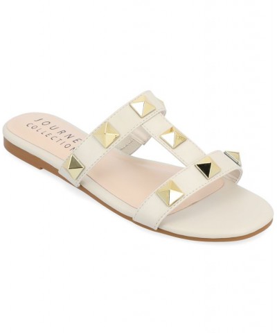 Women's Kendall Studded Sandals PD03 $36.00 Shoes