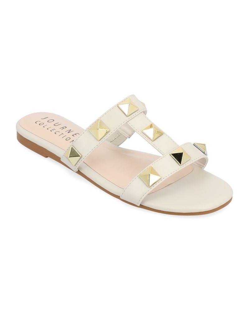 Women's Kendall Studded Sandals PD03 $36.00 Shoes