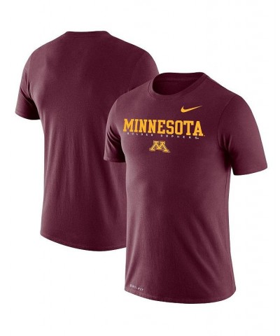 Men's Maroon Minnesota Golden Gophers Facility Legend Performance T-shirt $23.50 T-Shirts