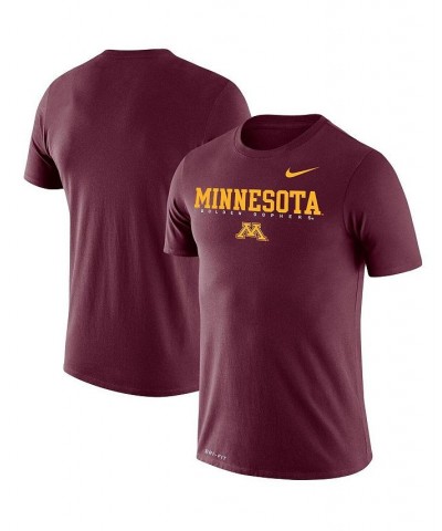 Men's Maroon Minnesota Golden Gophers Facility Legend Performance T-shirt $23.50 T-Shirts