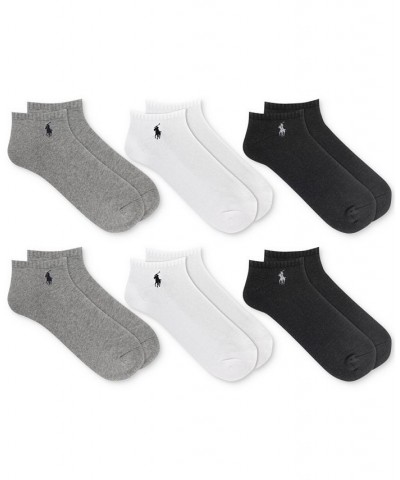 Men's 6-Pk. Performance Sport Low Cut Socks Gray $17.54 Socks