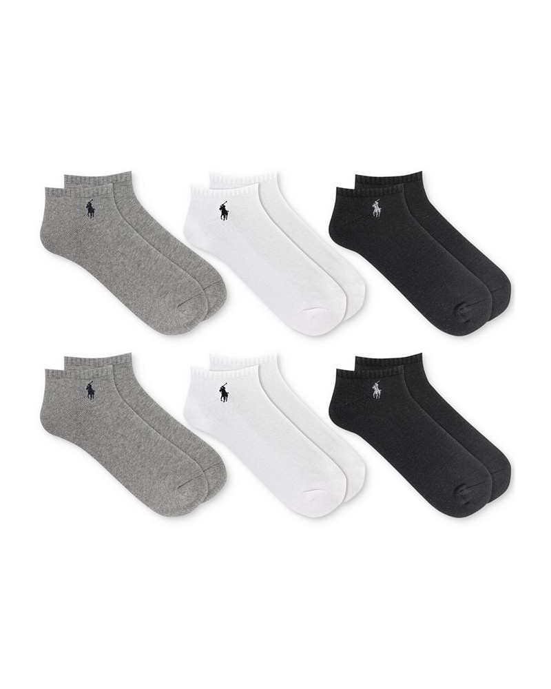 Men's 6-Pk. Performance Sport Low Cut Socks Gray $17.54 Socks