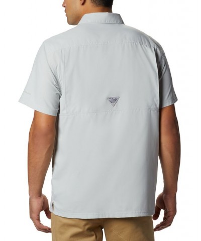 Men's Slack Tide Camp Shirt Cool Gray $28.05 Shirts