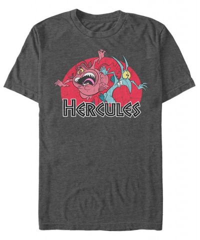 Disney Men's Hercules Distressed Pain and Panic Short Sleeve T-Shirt Gray $20.99 T-Shirts