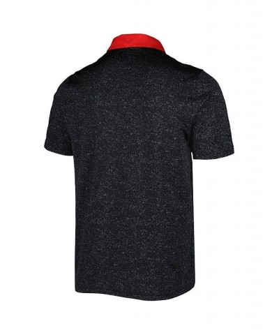 Men's Black Maryland Terrapins Static Performance Polo Shirt $53.99 Polo Shirts