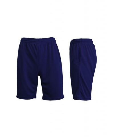 Men's Moisture Wicking Performance Basic Mesh Shorts Navy $12.00 Shorts