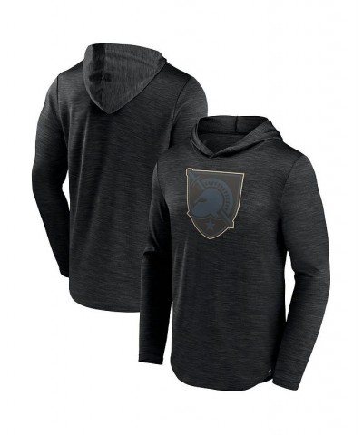 Men's Branded Heather Black Army Black Knights Transitional Hoodie T-shirt $30.00 T-Shirts