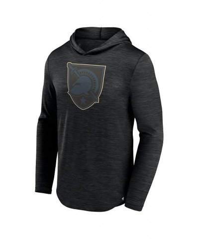 Men's Branded Heather Black Army Black Knights Transitional Hoodie T-shirt $30.00 T-Shirts