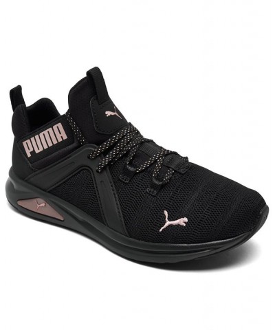 Women's Enzo 2 Metal Training Sneakers Black $32.00 Shoes