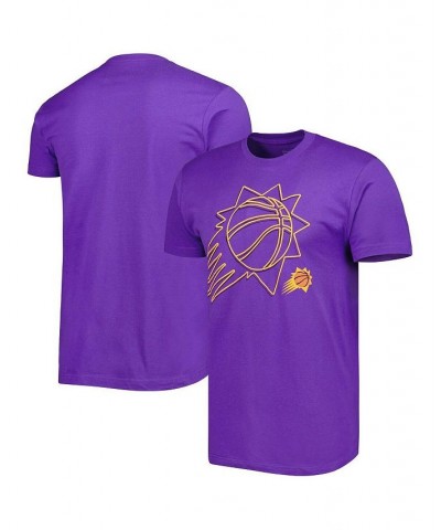 Men's and Women's Purple Phoenix Suns Element Logo Pop T-shirt $23.84 Tops