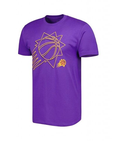 Men's and Women's Purple Phoenix Suns Element Logo Pop T-shirt $23.84 Tops