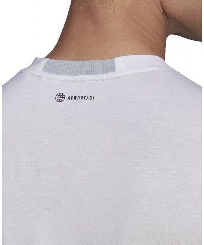 Men's D4S Slim Training T-Shirt White $27.00 T-Shirts