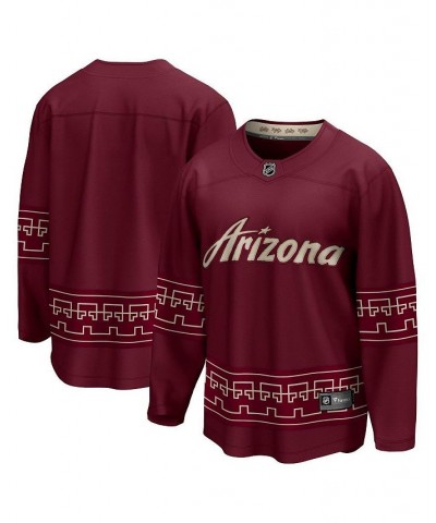 Men's Branded Garnet Arizona Coyotes Alternate 2022/23 Premier Breakaway Jersey $51.06 Jersey