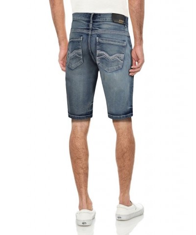 Men's Cultura Saddle Stitch Denim Shorts Blue $27.26 Shorts