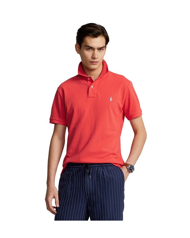 Men's Classic-Fit Mesh Polo Shirt PD07 $43.20 Polo Shirts