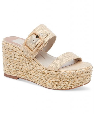 Women's Thorin Strappy Espadrille Wedge Sandals PD02 $49.00 Shoes