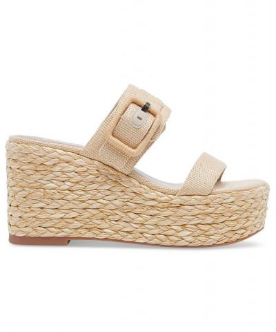 Women's Thorin Strappy Espadrille Wedge Sandals PD02 $49.00 Shoes