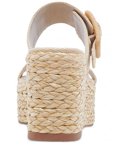 Women's Thorin Strappy Espadrille Wedge Sandals PD02 $49.00 Shoes