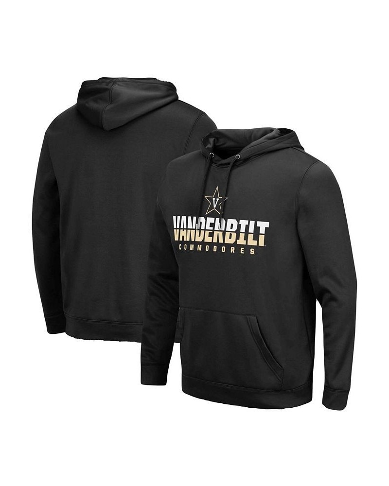 Men's Black Vanderbilt Commodores Lantern Pullover Hoodie $29.25 Sweatshirt