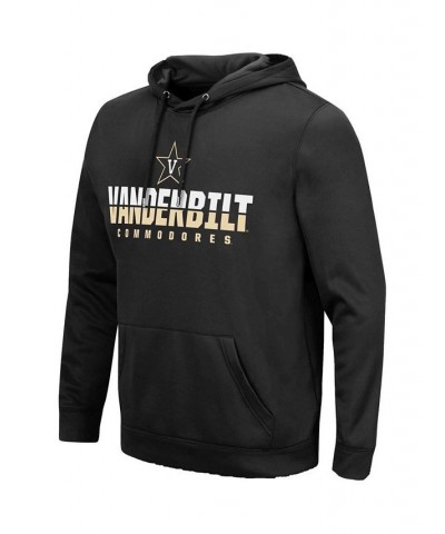 Men's Black Vanderbilt Commodores Lantern Pullover Hoodie $29.25 Sweatshirt