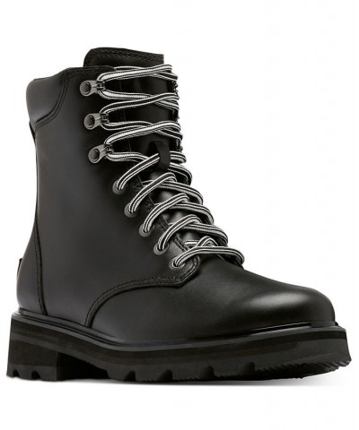 Lennox Lace-Up Boots Black $43.02 Shoes